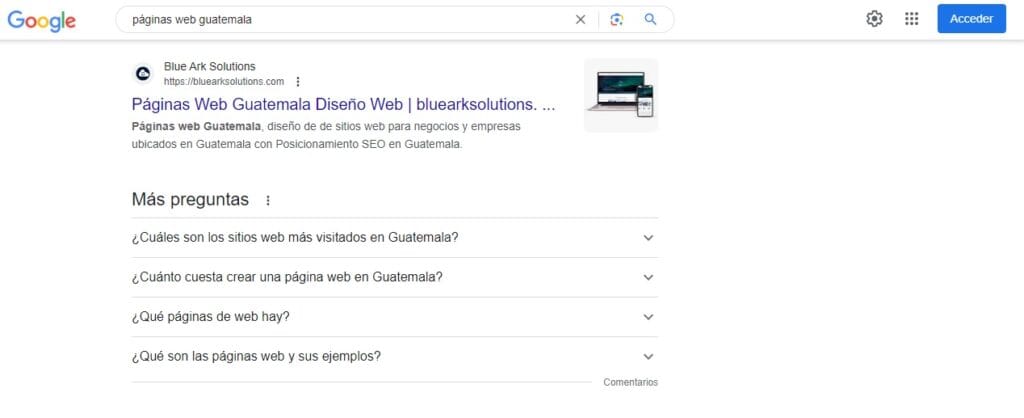 Búsqueda por Palabras Clave o Keywords 